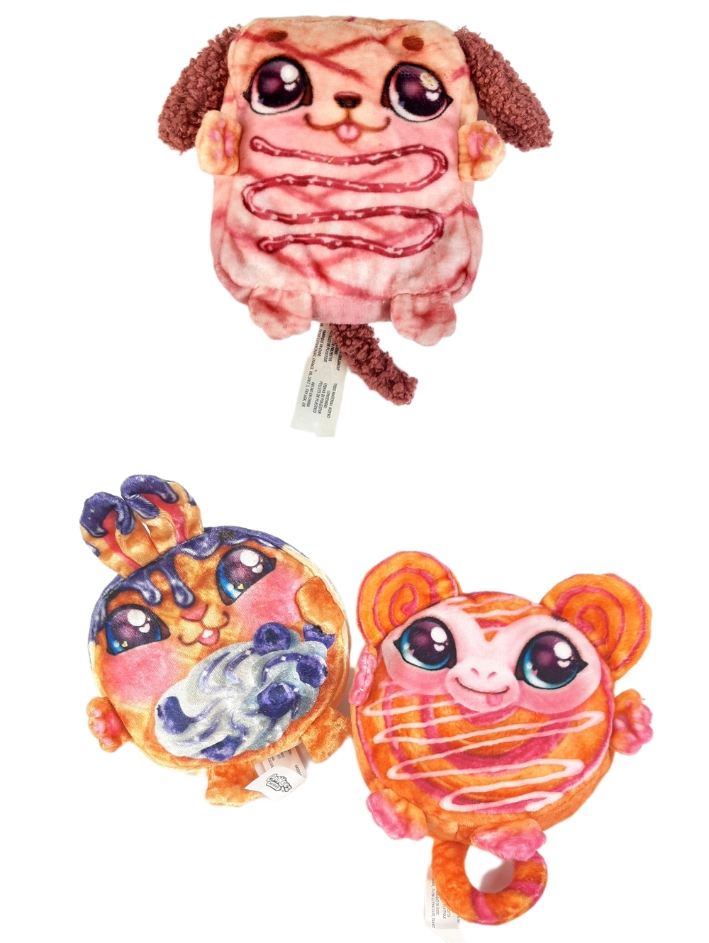 Cookeez Makery Strudel Poodle Toasty Treatz Bunny Blueberry And Cherry Chimp